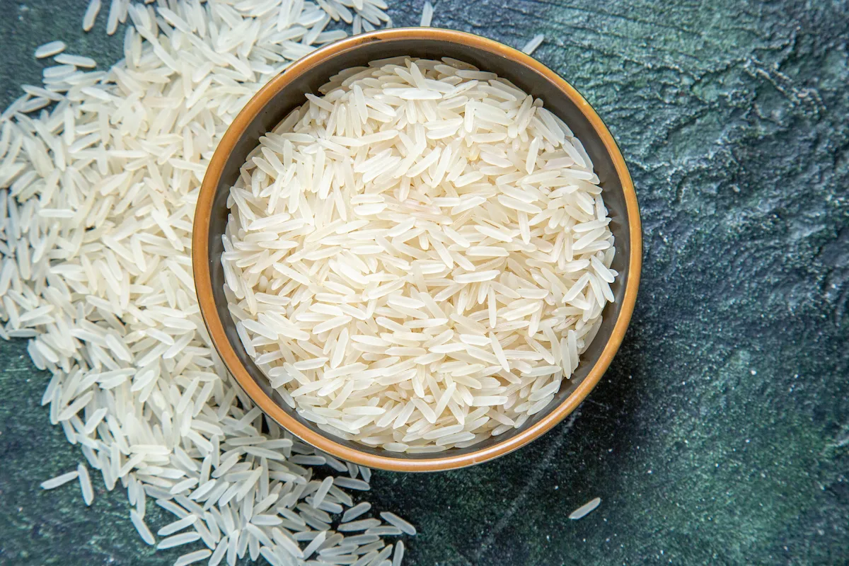 Basmati rice sacks